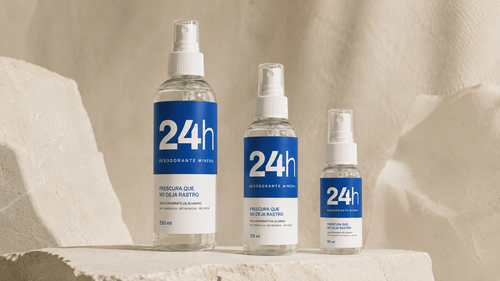 La linea 24h: 250 ml, 125 ml y 60 ml